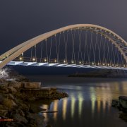 Humber Bridge at Night